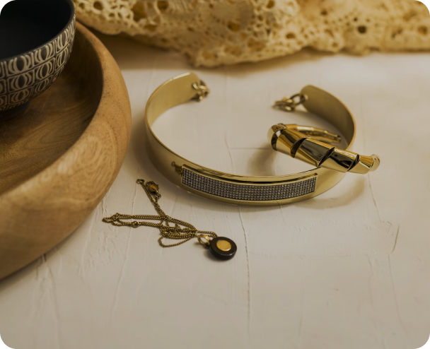 Pattern Diamond Earrings